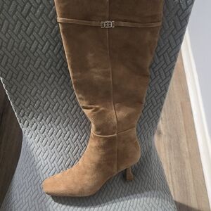 Sam Edelman Tan Over the Knee Boots